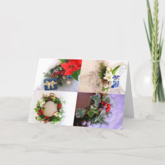 Cartão do feriado de inverno: "Nunca verde "