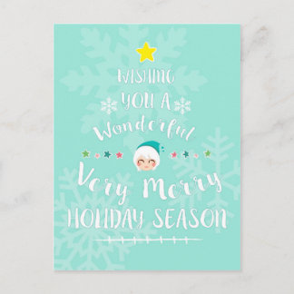 Cartão do feriado do Natal - árvore de Natal