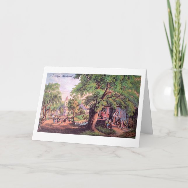 Cartão do ferreiro da vila (Frente)