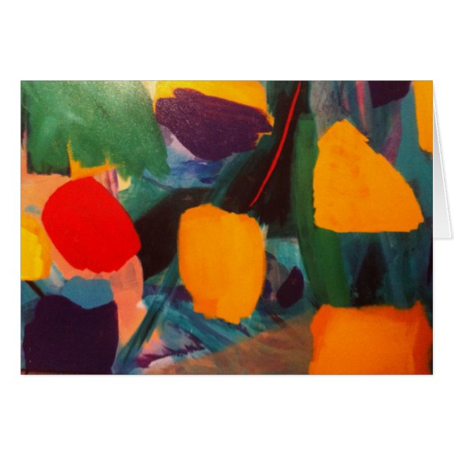 Cartão do festival da tulipa (Frente horizontal)