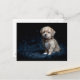 Cartão do filhote de cachorro do yorkshire terrier (Frente/Verso In Situ)