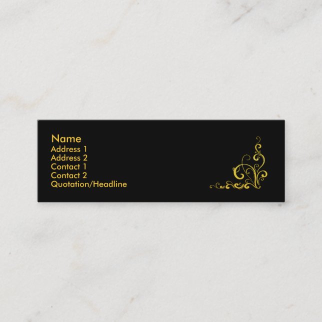 cartão do fluxo mini (Frente)