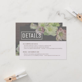 Cartão do Gabinete de Detalhes do Helleborgue do J