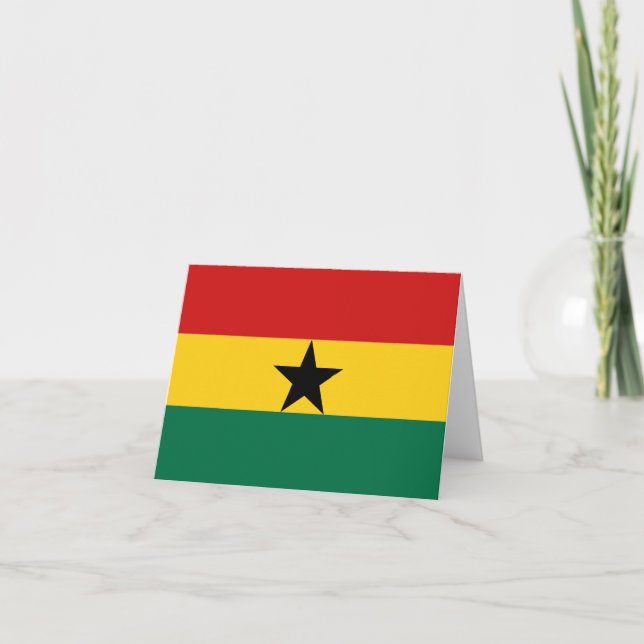Cartão do Ghana (Frente)