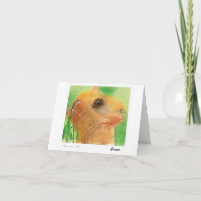 Cartão do hamster (Frente)