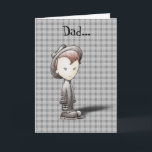 Cartão do "herói"<br><div class="desc">Dentro de lê: "você foi sempre meu herói." Customizável. Procure a versão da "menina" demasiado!</div>