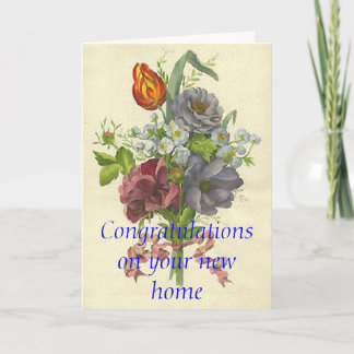 Cartão do Housewarming