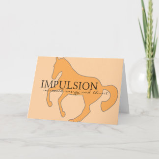 CARTÃO do IMPULSION 5x7