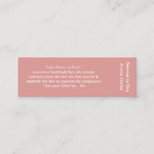 cartão do ingrediente do óleo da maravilha