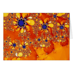 Cartão do jardim dos polvo