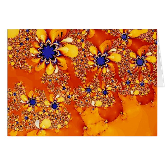 Cartão do jardim dos polvo (Frente horizontal)