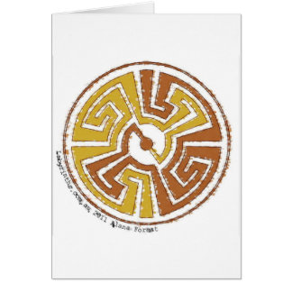 cartão do labirinto