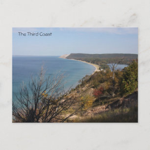 Cartão do Lago Michigan