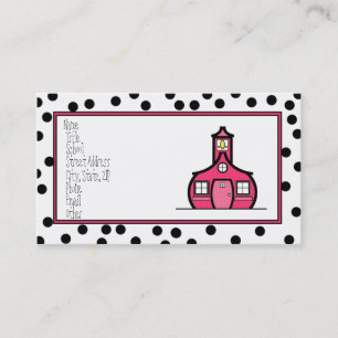 Cartão do logotipo do ponto