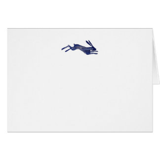 Cartão do lugar da mesa da lebre para o evento