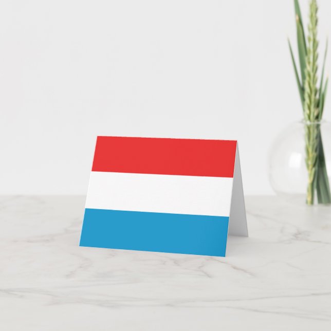 Cartão do Luxemburgo (Frente)