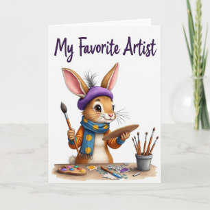 Cartão do Meu Artista Favorito