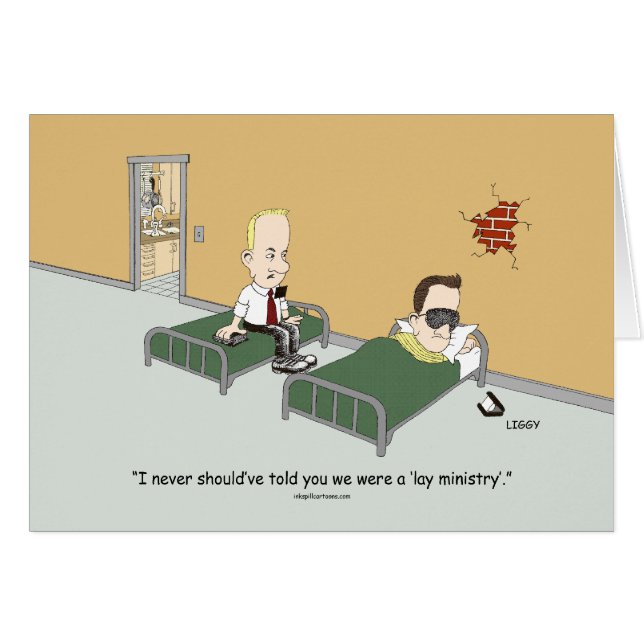 Cartão do ministério de configuração (Frente Horizontal)