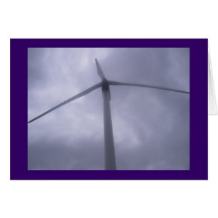 Cartão do moinho de vento
