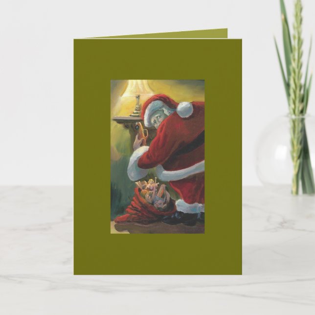 Cartão do momento de Kodak do cartão de Natal (Frente)