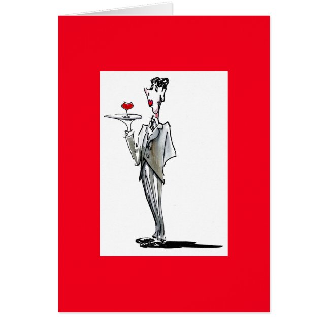 Cartão do mordomo (Frente)