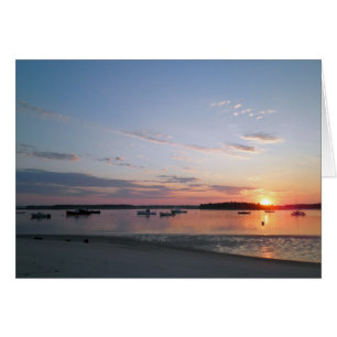 Cartão do nascer do sol