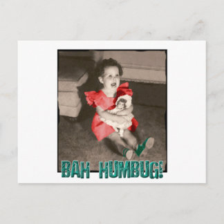 Cartão do Natal da farsa de Bah