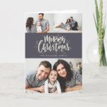 Cartão do Natal da foto do FELIZ NATAL<br><div class="desc">Destaque sua foto de família favorita em seus cartões de natal esta estação! Se você comemora o Natal,  Hanukkah ou quer simplesmente enviar nosso um ano novo que cumprimenta a seus amigos e a família,  cora o Co. de papel tem o cartão perfeito do feriado para você.</div>