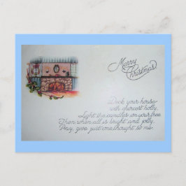 Cartão do natal vintage