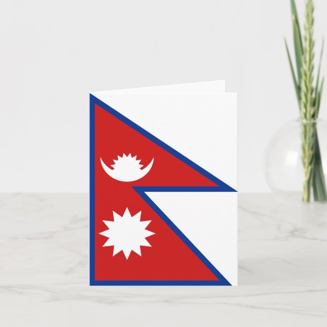 Cartão do Nepal (Frente)
