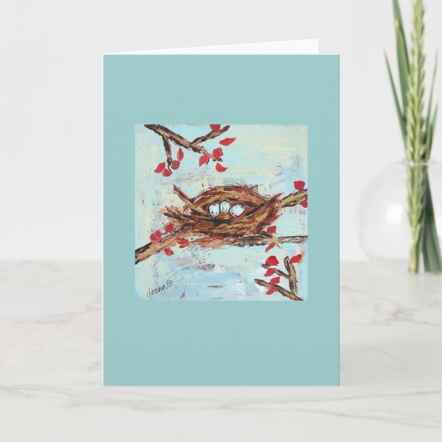 cartão do ninho (Frente)