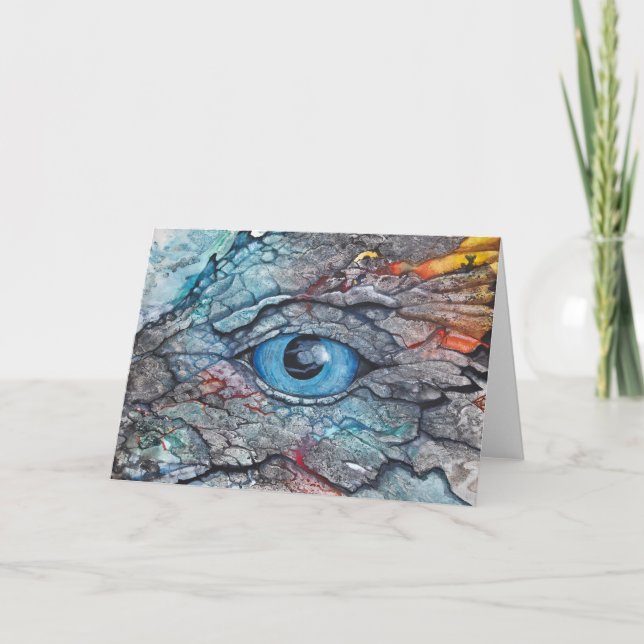 Cartão do olho do dragão de PMACarlson (Frente)