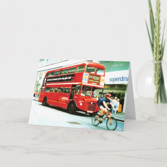 Cartão do ônibus de Londres (Frente)