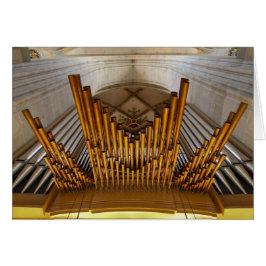 Cartão do órgão de Ulm Munster