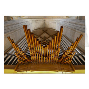 Cartão do órgão de Ulm Munster