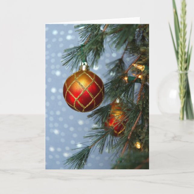 Cartão do ornamento (Frente)