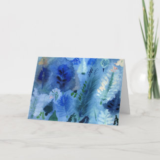 Cartão do país das maravilhas do inverno