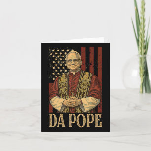 Cartão Do Papa Leo Xiv Novo Papa Homens Engraçados Humor