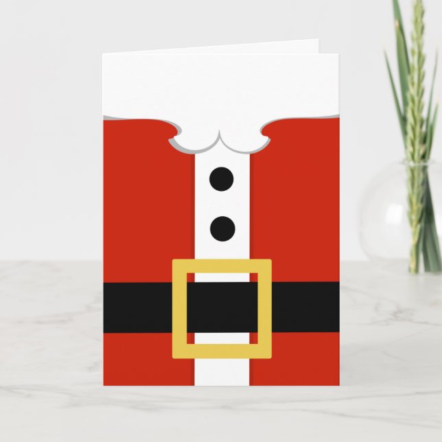 Cartão do papai noel (Frente)