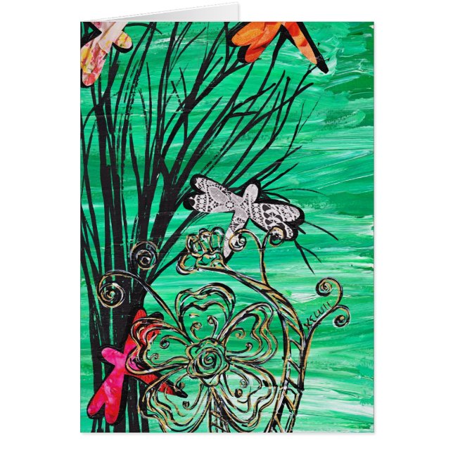 Cartão do parque da libélula (Frente)