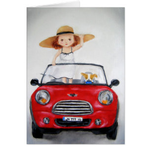 Cartão do passeio do divertimento