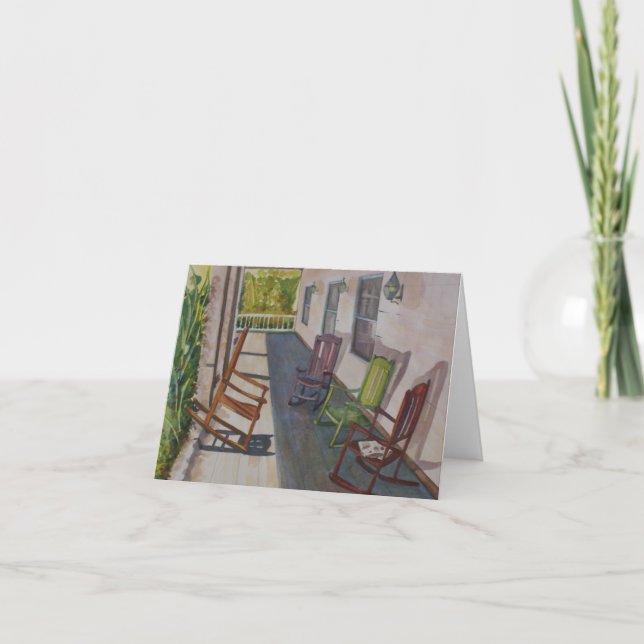 Cartão do patamar de Salado Texas (Frente)