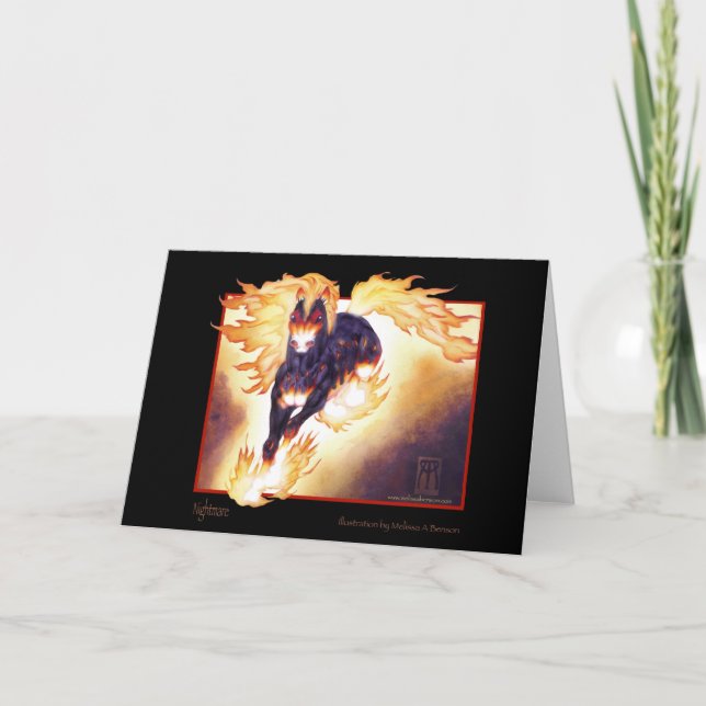 Cartão do pesadelo (Frente)