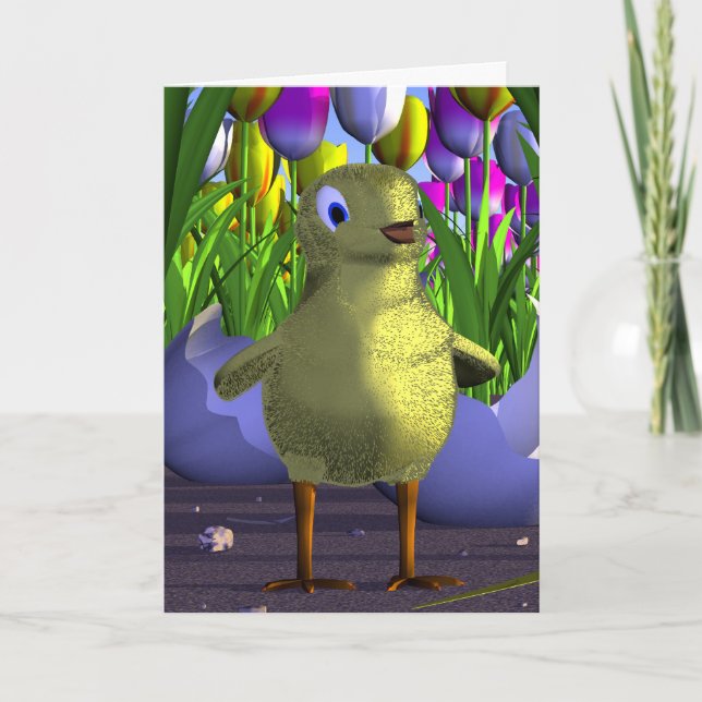 Cartão do pintinho (Frente)