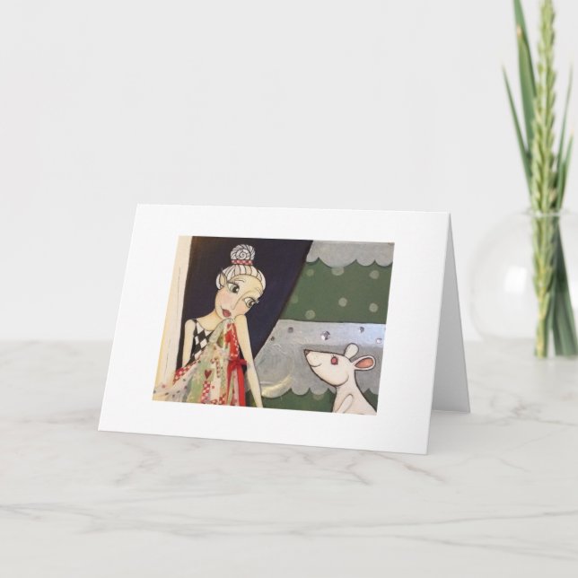 Cartão do presente dos duendes (Frente)