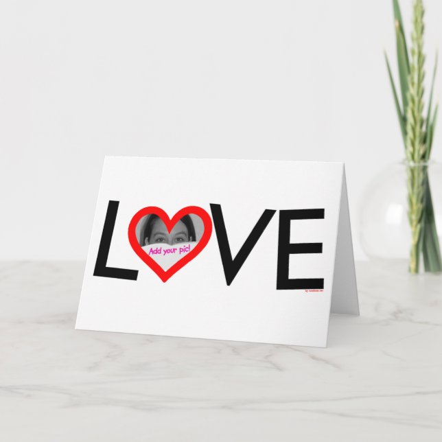 Cartão do quadro do AMOR (Frente)