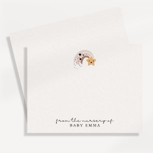 Cartão "Do Quarto De" Estrela Cadente Sorridente