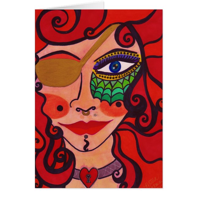 Cartão Do "rainha vapor " (Frente)