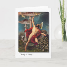 Cartão do rei di Fungo Tarot