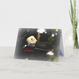 Cartão do saco de sono de S'Mores